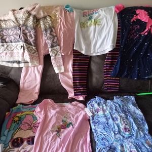 Girls clothing size 3t up to 10/12